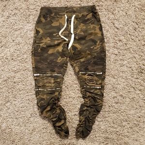 Camo joggers
